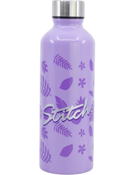 Botella de Aluminio Disney Stitch Lila d