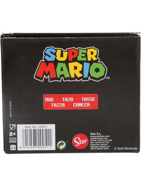 Taza de cerámica de 325 ml en caja regal