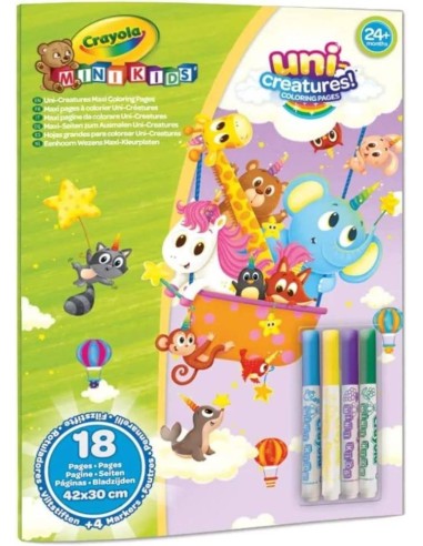 Crayola - Maxi álbum gigante de animales