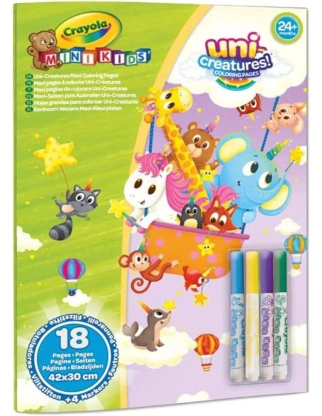Crayola - Maxi álbum gigante de animales