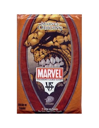 Sobre de 14 cartas MARVEL ORIGINS