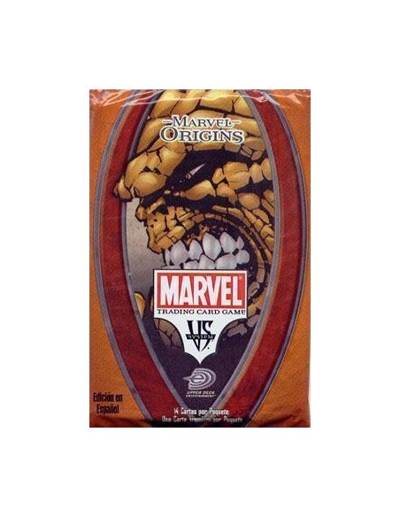 Sobre de 14 cartas MARVEL ORIGINS