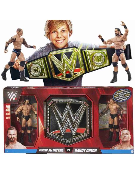 WWE Championship Playset con Muñeco Drew