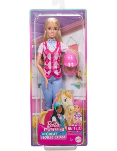 Muñeca Jinete Equipacion Barbie