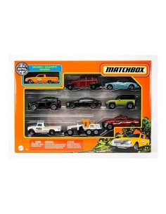 Matchbox Auto Básico Paquete de 9 Modelo