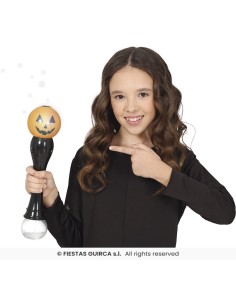 VARITA LED HALLOWEEN BURBUJAS POMPAS POM 2