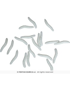 BLISTER 20 GUSANOS ELASTICOS 4 CMS 2
