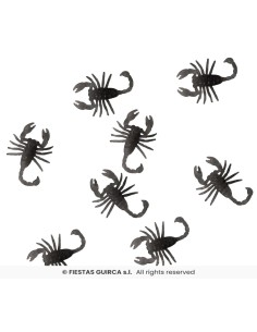 BOLSA 8 ESCORPIONES 6 CMS.