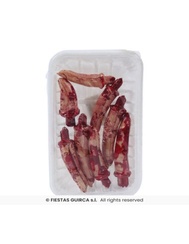 BANDEJA 8 DEDOS 19X12 CMS