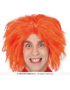 PELUCA NARANJA CHUCKY MUÑECO DIABOLICO