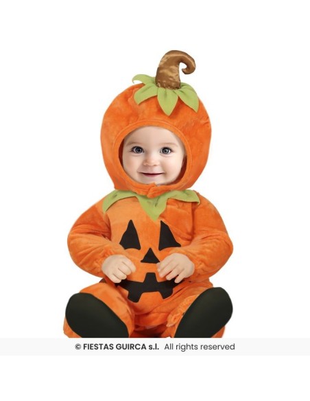 DISFRAZ PUMPKIN CALABAZA 12-18 Meses