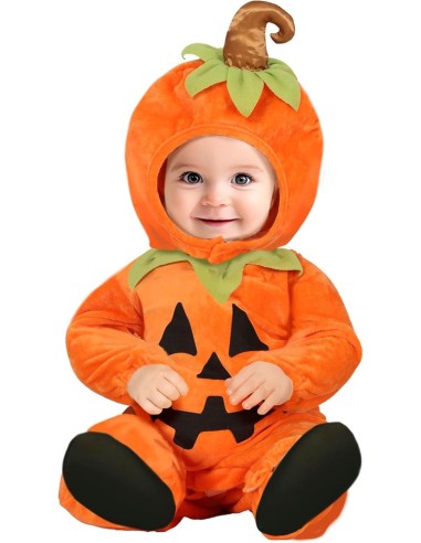 DISFRAZ PUMPKIN CALABAZA 12-18 Meses