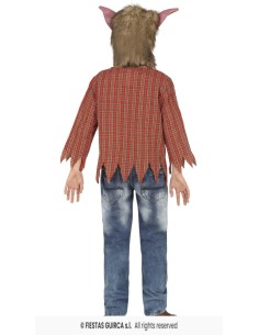 DISFRAZ HOMBRELOBO WEREWOLF  10-12 Años 2