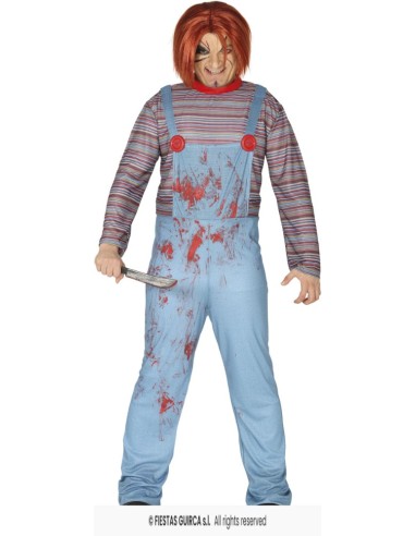 DISFRAZ CHUCKY KILLER DOLL 14-16 Años