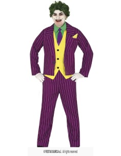 DISFRAZ JOKER CRAZY VILLAINE 14-16 AÑOS