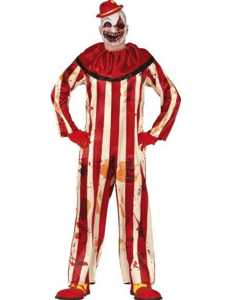 DISFRAZ PAYASO RAYAS 14-16 AÑOS