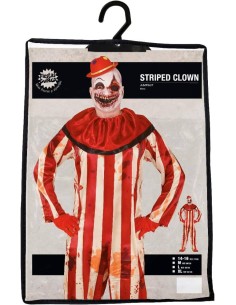 DISFRAZ PAYASO RAYAS 14-16 AÑOS 2