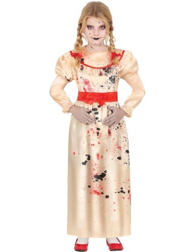 DISFRAZ ANNABELLE KILLER DOLL 5-6 AÑOS