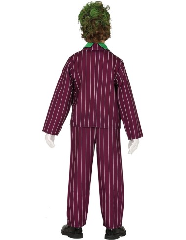 Disfraz crazy villain 3-4   años joker