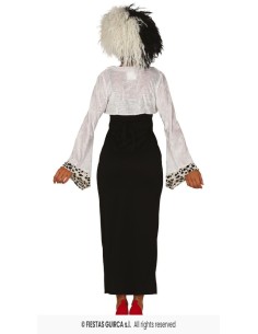 DISFRAZ CRUELLA CRAZY VILLANA M 38-40 2