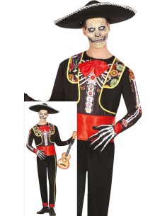 DISFRAZ CATRIN MARIACHI SKELETON T.M 48-