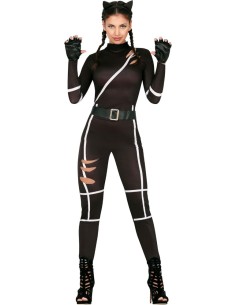 DISFRAZ CATWOMAN BLACK CAT T.M 38-40 2