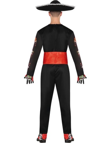DISFRAZ CATRIN MARIACHI SKELETON T.M 48-