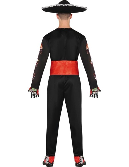 DISFRAZ CATRIN MARIACHI SKELETON T.M 48-