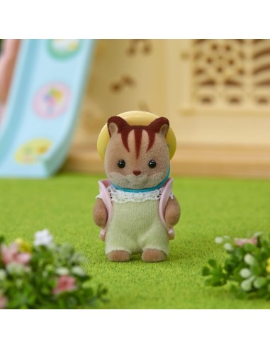 Bebé Ardilla de la Nuez Sylvanian Famili