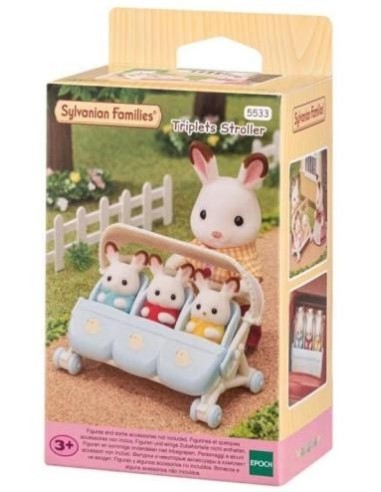 Carrito de Trillizos Sylvanian Families