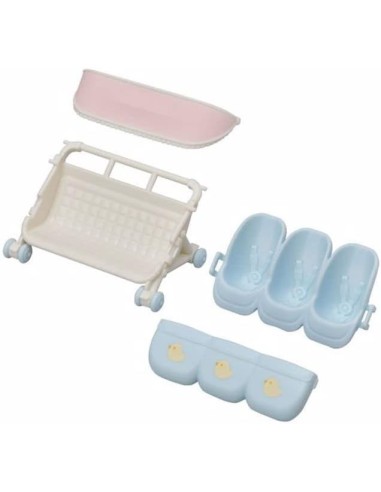 Carrito de Trillizos Sylvanian Families