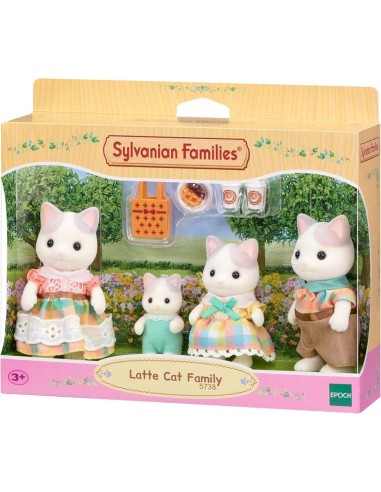 Familia De Gatps Leche