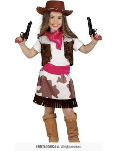 DISFRAZ VAQUERA COWGIRL 10-12 AÑOS