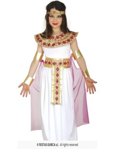 DISFRAZ EGIPCIA CLEOPATRA 10-12 Años