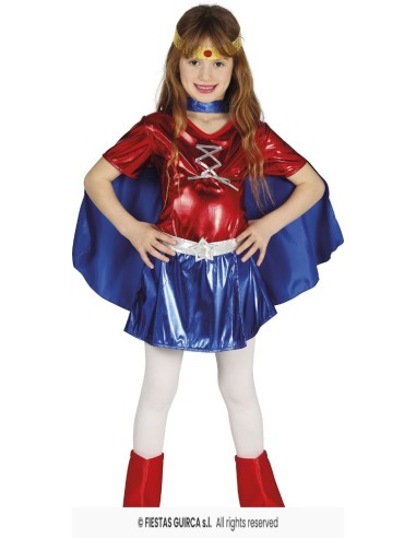 DISFRAZ SUPERHEROINA WONDER 10-12 AÑOS