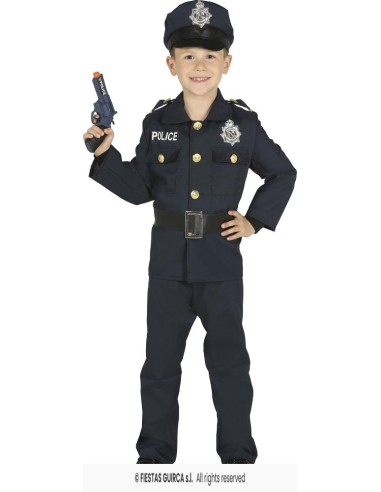 DISFRAZ POLICIA, INFANTIL, 10 – 12 Años