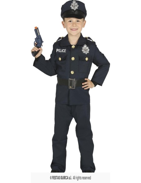 DISFRAZ POLICIA, INFANTIL, 10 – 12 Años