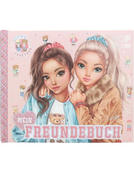TOPModel libro de mejores amigas, españo