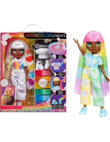 Rainbow High Muñeca WaterColor & Create