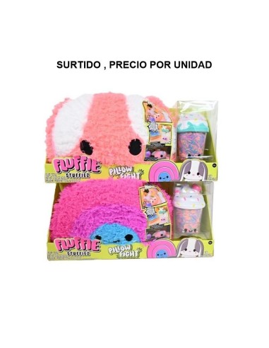 Fluffie Stuffiez - Almohada peluche aspi
