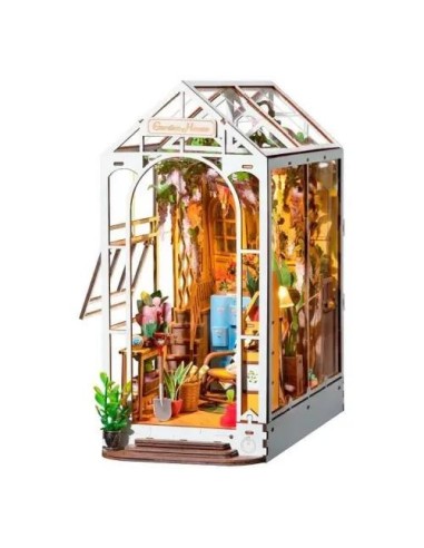 Robotime Flower House Sujetalibros