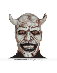 Mascara demonio blanco latex