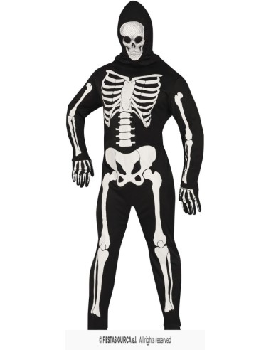 DISFRAZ ESQUELETO SKELETON (L)