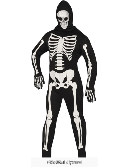 DISFRAZ ESQUELETO SKELETON (L)