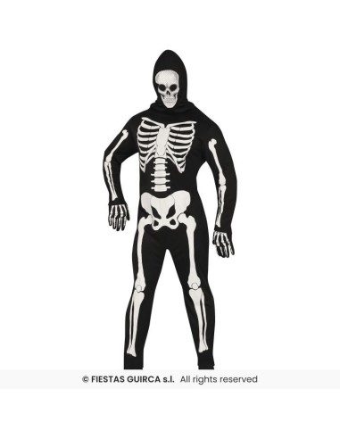 DISFRAZ ESQUELETO SKELETON (L)