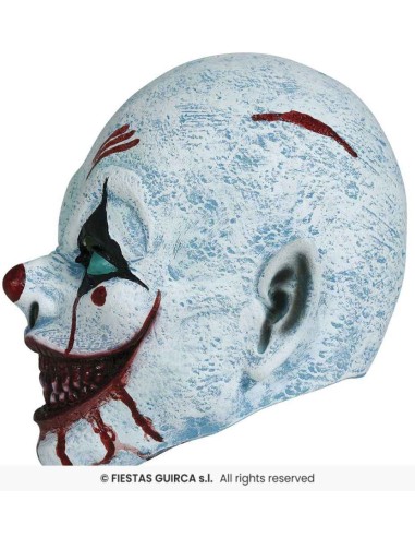 Mascara payaso sonriente   latex