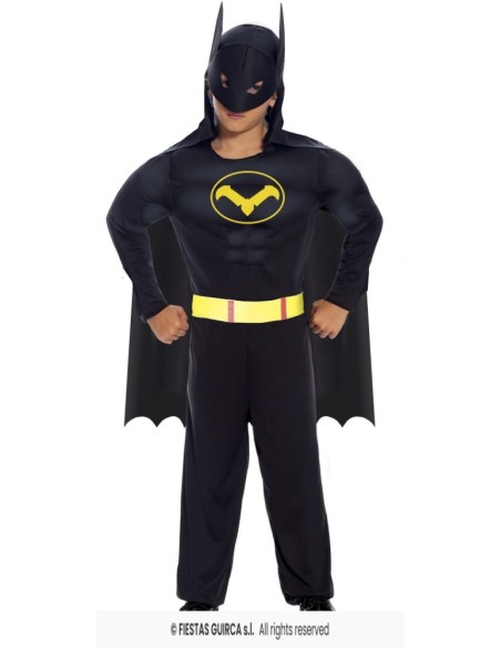 DISFRAZ BLACK HERO BATMAN 10-12 AÑOS
