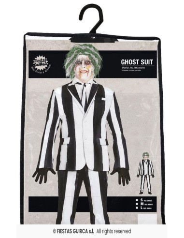 Disfraz Ghost suit BeetTlejuice bitelT.S