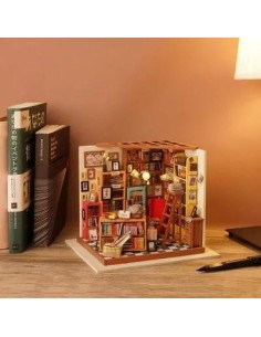 Robotime Biblioteca De Sam Maqueta