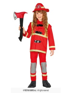 DISFRAZ BOMBERO 5-6 Años 2
